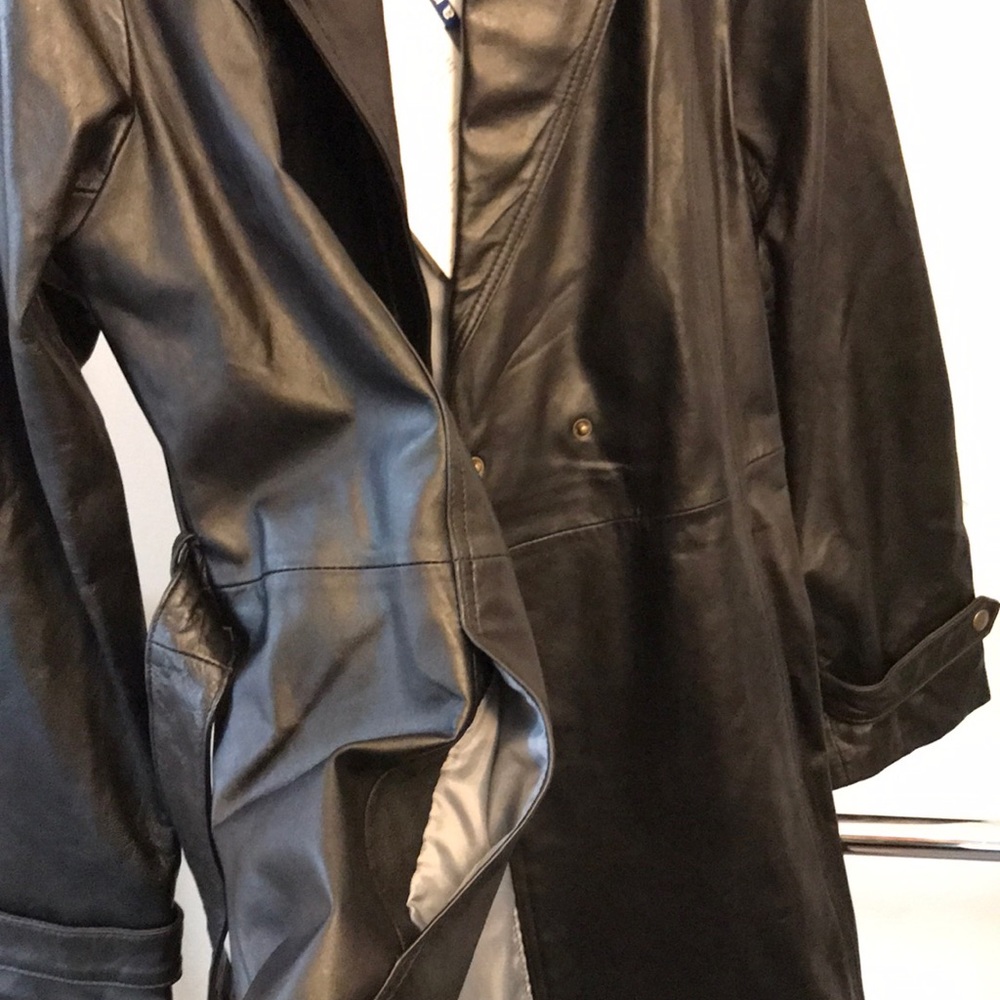 Centigrade Black Leather Jacket - image 7